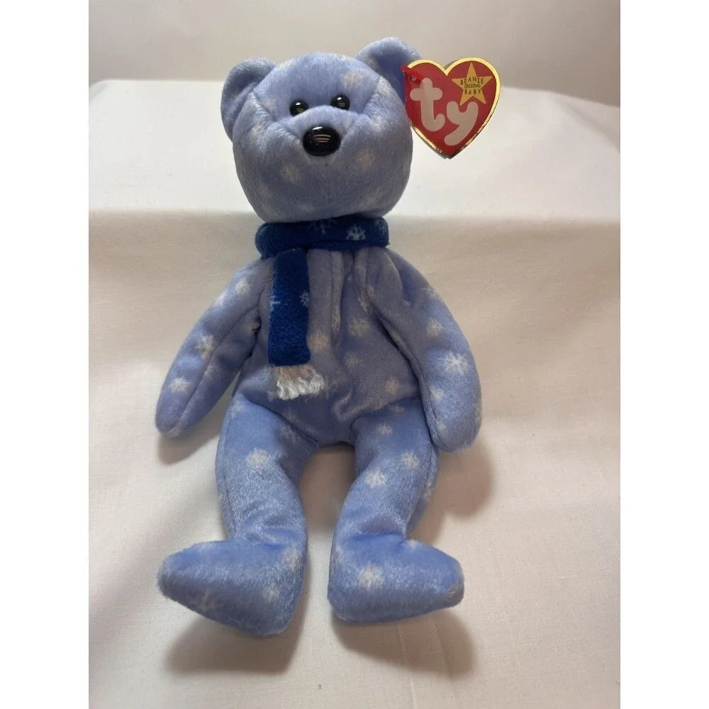 LOT OF‎ 6 assorted Ty Beanie Babies- all original 1990's plush animals w/Tags